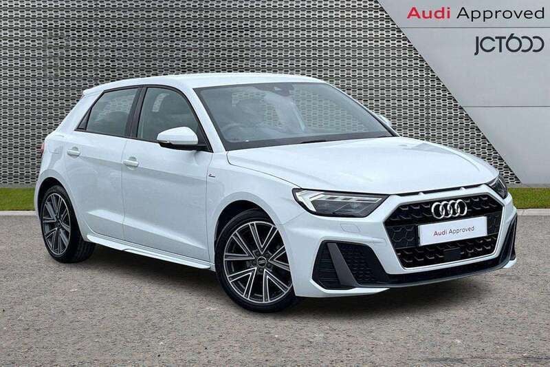 White Used 2021 Audi A1 S-Line Hatchback | £16,926 (Fair price) - Image 1/4