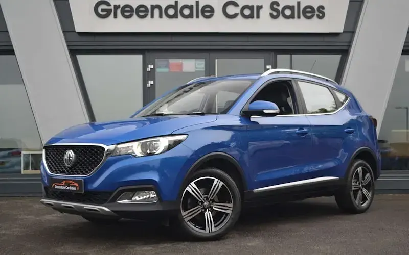 Used MG ZS Exclusive 106 HP (77 kW) 2020 Blue SUV