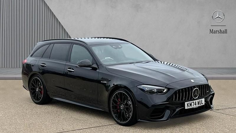 Black Used 2024 Mercedes C63S AMG Premium Plus Estate | £66,495 (Super price) - Image 1/4