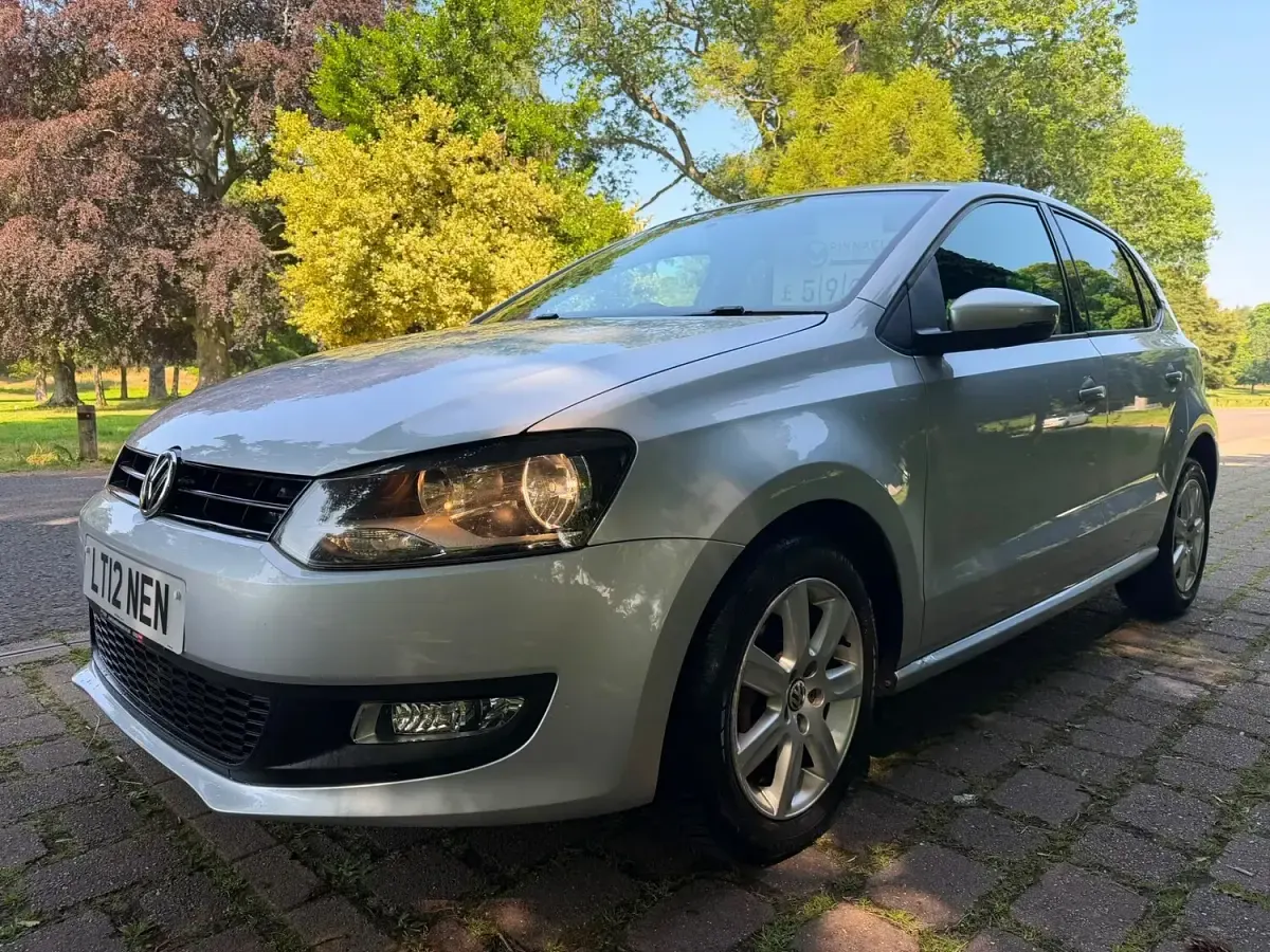Used VW Polo Match 83 HP (61 kW) 2012 Silver Hatchback