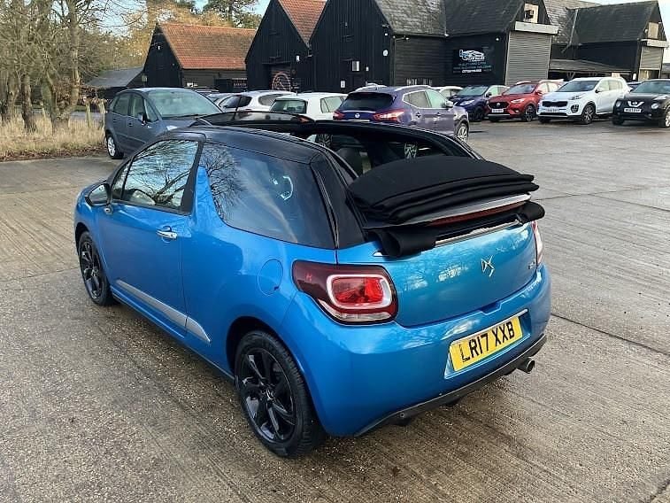 Used DS Automobiles DS3 Cabriolet Elegance 2017 Blue Cabriolet