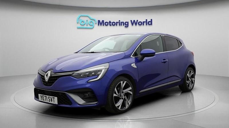 Used Renault Clio V RS Line 90 HP (66 kW) 2021 Blue Hatchback