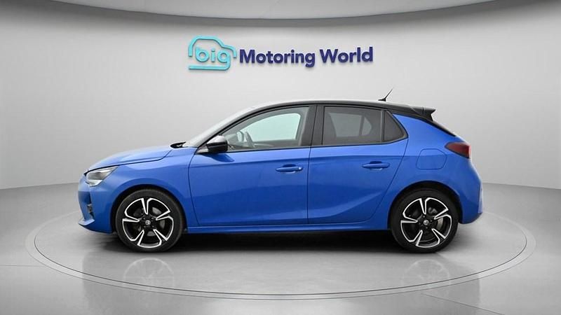 Used Vauxhall Corsa Edition 100 HP (73 kW) 2022 Blue Hatchback