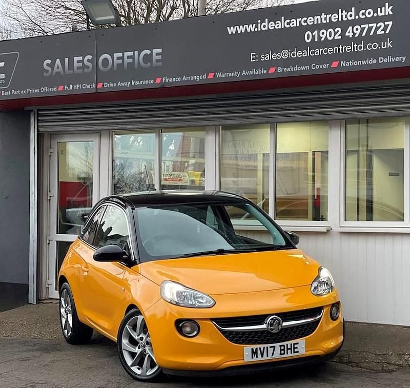 Used Vauxhall Adam Slam 70 HP (51 kW) 2017 Orange Hatchback