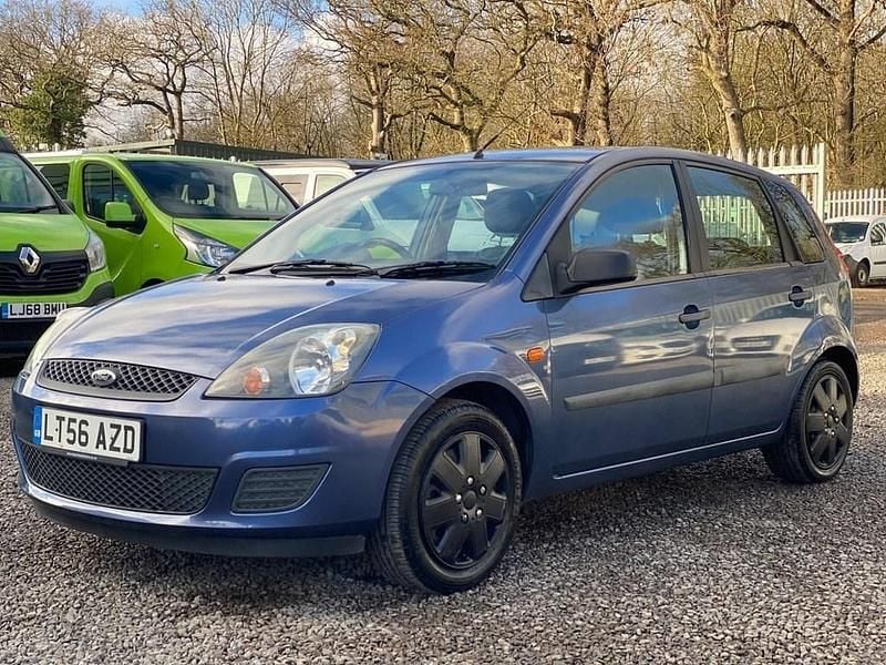 Used Ford Fiesta Style 74 HP (54 kW) 2006 Blue Hatchback