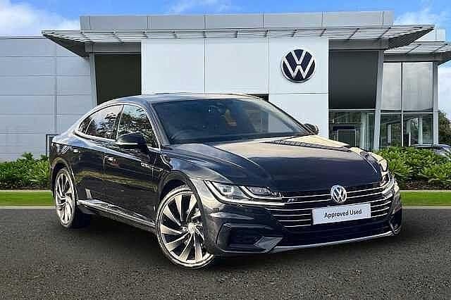 Black Used 2018 VW Arteon R-line Coupe | £16,995 (Fair price) - Image 1/4