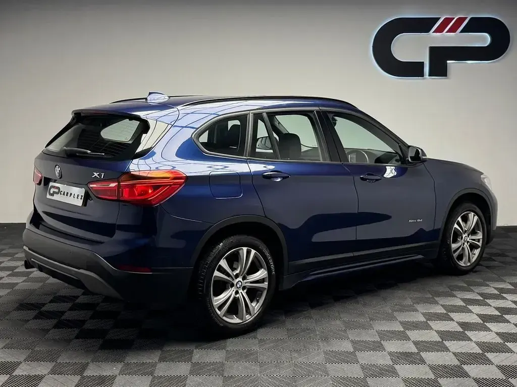 Used BMW X1 Sport Line 150 HP (110 kW) 2016 Blue SUV