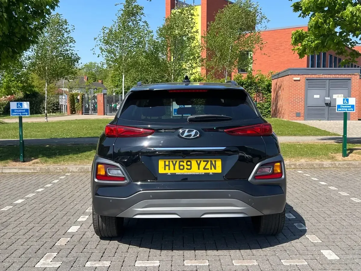 Used Hyundai Kona Premium 2019 Black SUV