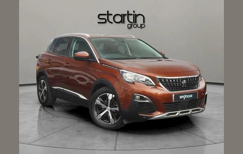Yellow Used 2017 Peugeot 3008 Allure SUV | £10,750 (Fair price) - Image 1/4