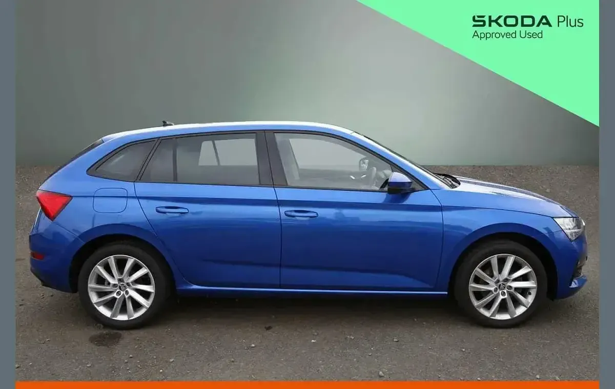 Used Skoda Scala SE L 108 HP (79 kW) 2023 Blue Hatchback