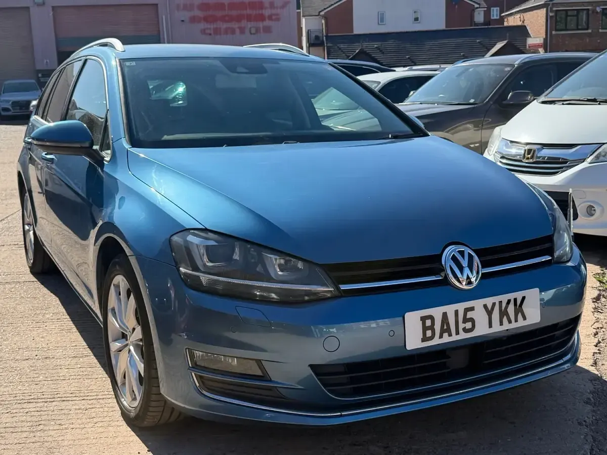 Used VW Golf VII 2015 Blue Estate