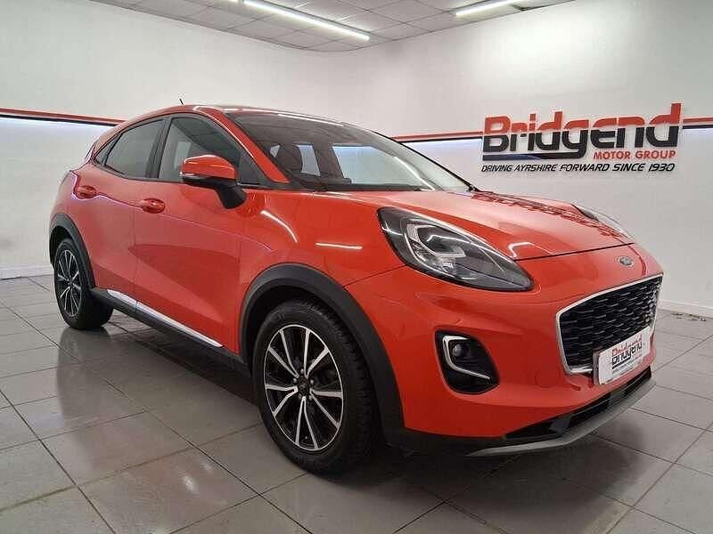 Used Ford Puma Titanium 2020 Red SUV