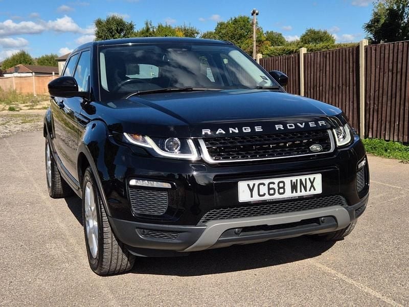 Black Used 2018 Land Rover Range Rover evoque SE Estate | £12,000 (Good price) - Image 1/4
