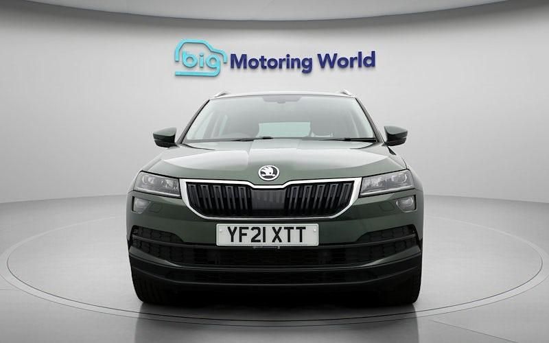Used Skoda Karoq SE L 150 HP (110 kW) 2021 Green SUV