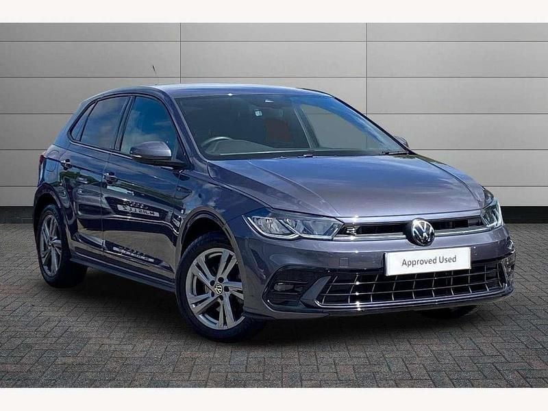 Grey Used 2024 VW Polo R-line Hatchback | £21,050 (Fair price) - Image 1/4