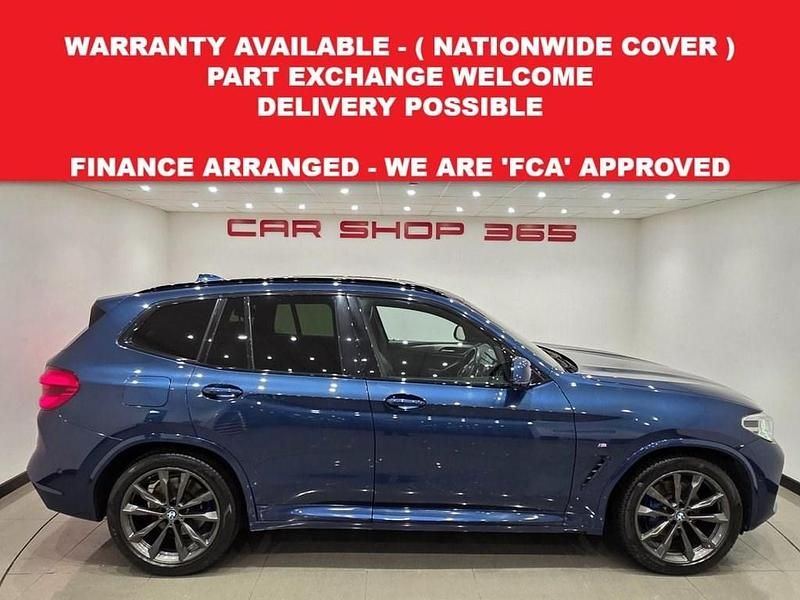 Used BMW X3 M Sport 190 HP (139 kW) 2018 Blue SUV