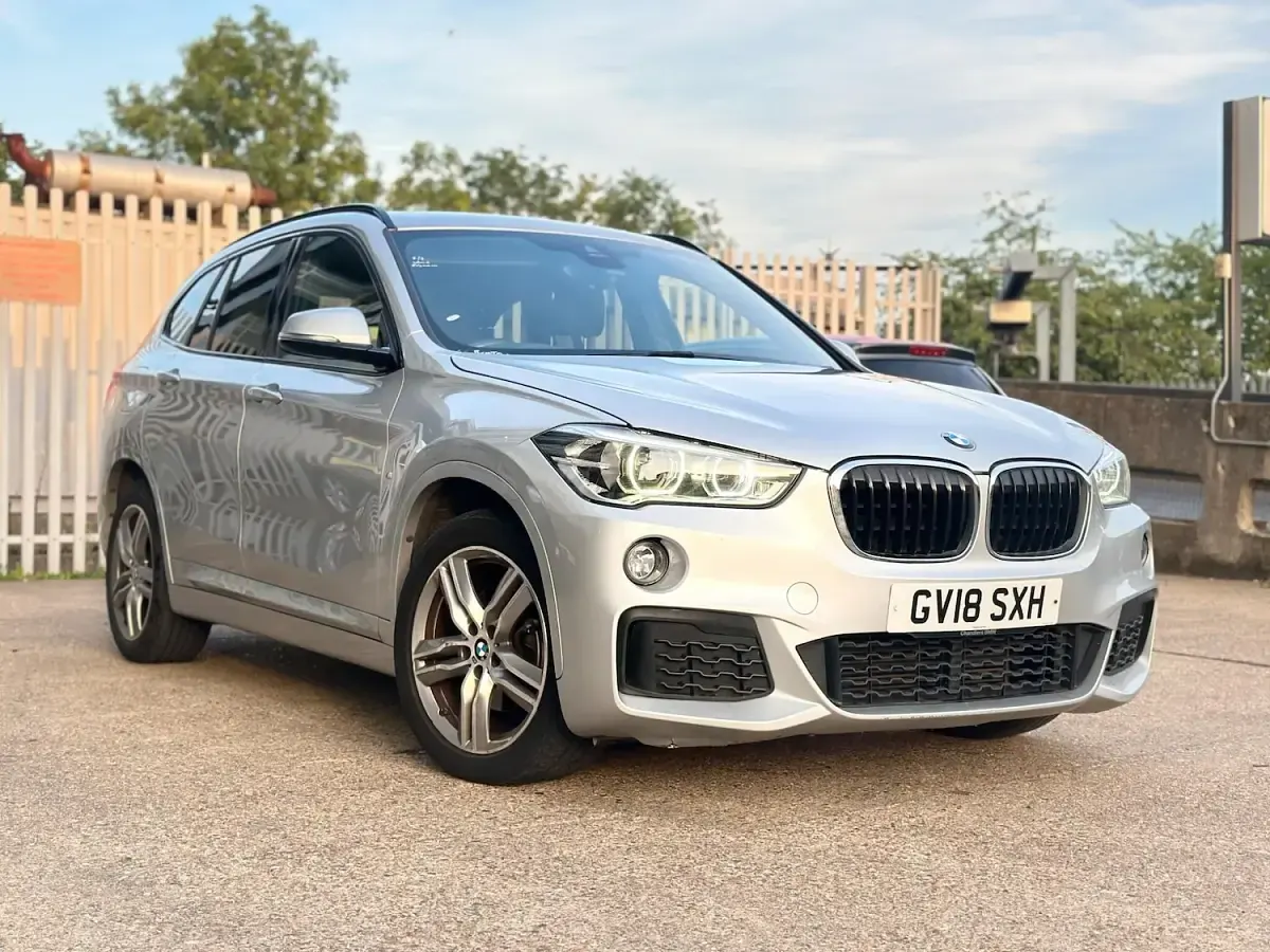 Used BMW X1 M Sport 150 HP (110 kW) 2018 Silver SUV