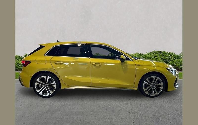 New Audi A3 S-Line 147 HP (108 kW) 2025 Yellow Hatchback