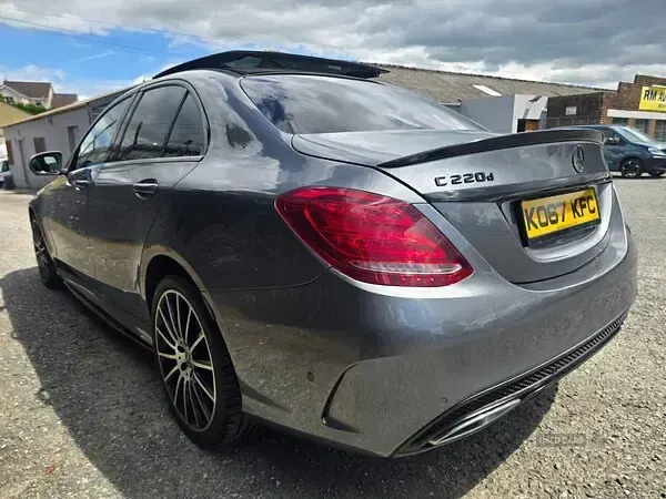 Used Mercedes C220 AMG line 2018 Grey Sedan