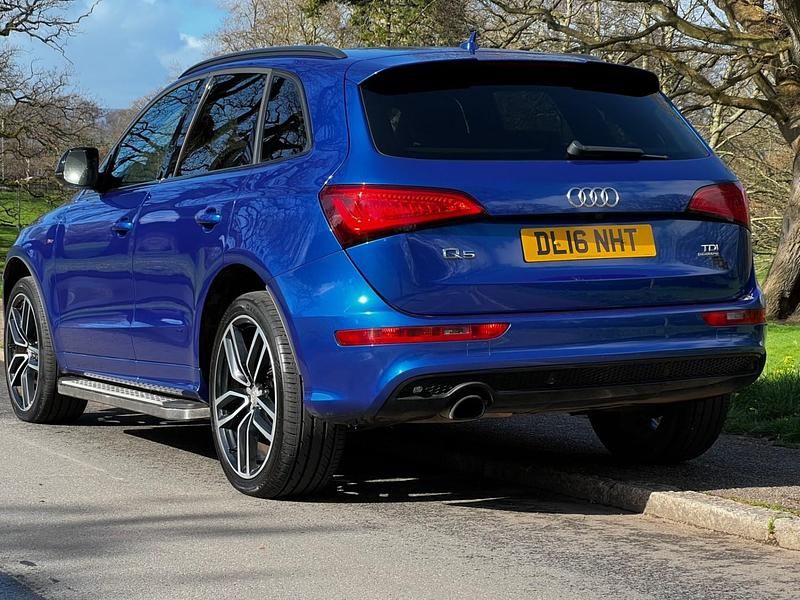 Used Audi Q5 S-line plus 190 HP (139 kW) 2016 Blue SUV
