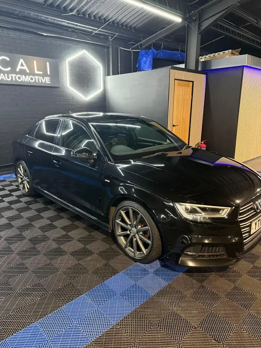 Used Audi A3 Black Edition 150 HP (110 kW) 2018 Black Sedan