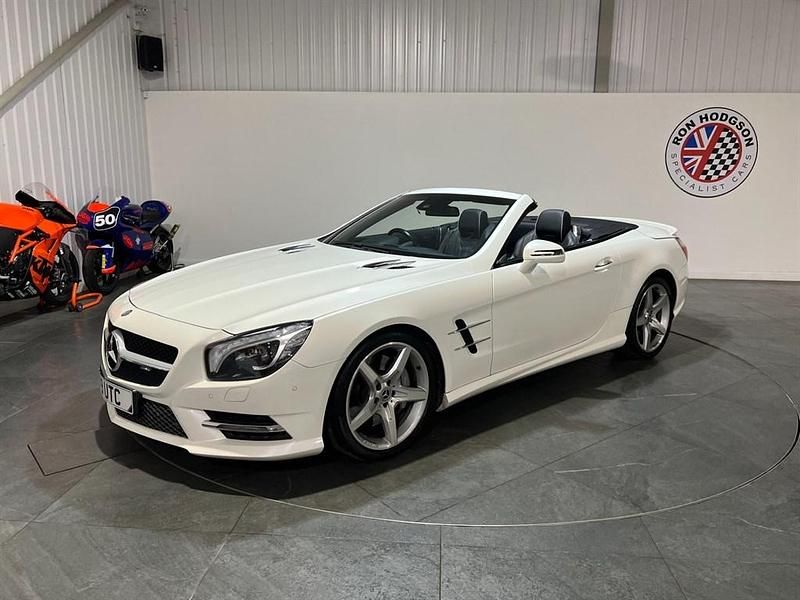 Used Mercedes SL400 AMG 333 HP (244 kW) 2015 White Cabriolet