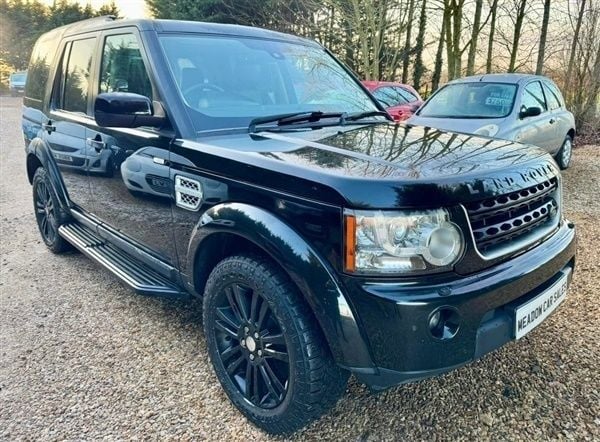 Black Used 2012 Land Rover Discovery 4 HSE SUV | £8,450 (Fair price) - Image 1/1