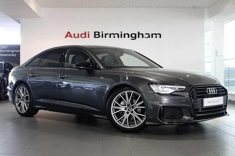 Daytona grey pearlescent Used 2021 Audi A6 Black Edition Sedan | £29,000 (A bit pricey) - Image 1/4