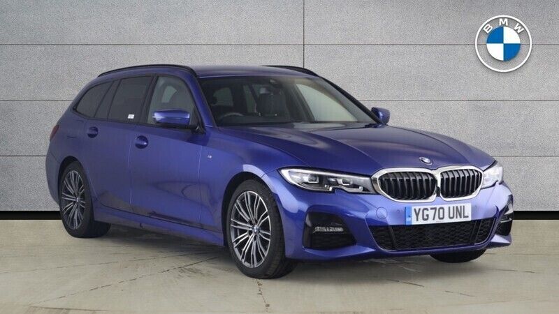 Used BMW 320 M Sport 190 HP (139 kW) 2020 Blue Estate