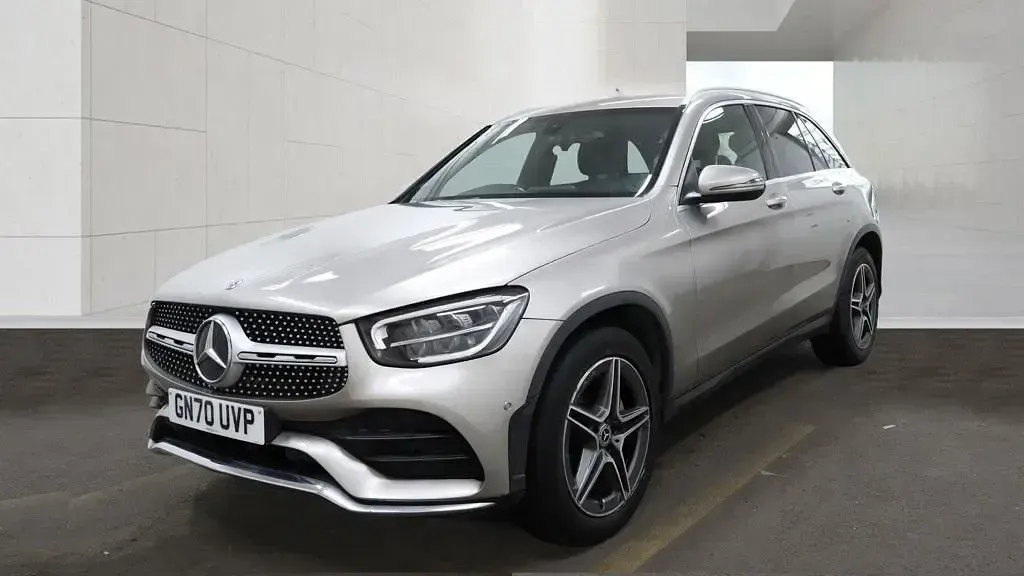 Used Mercedes GLC220 AMG line 194 HP (142 kW) 2020 Silver Estate