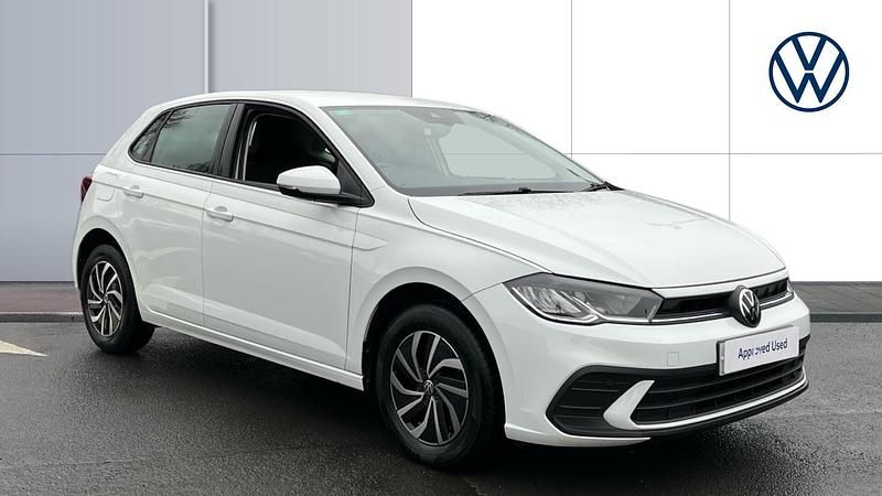 White Used 2022 VW Polo Life Hatchback | £15,480 (Fair price) - Image 1/3