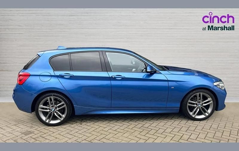 Used BMW 118 M Sport 150 HP (110 kW) 2019 Blue Hatchback