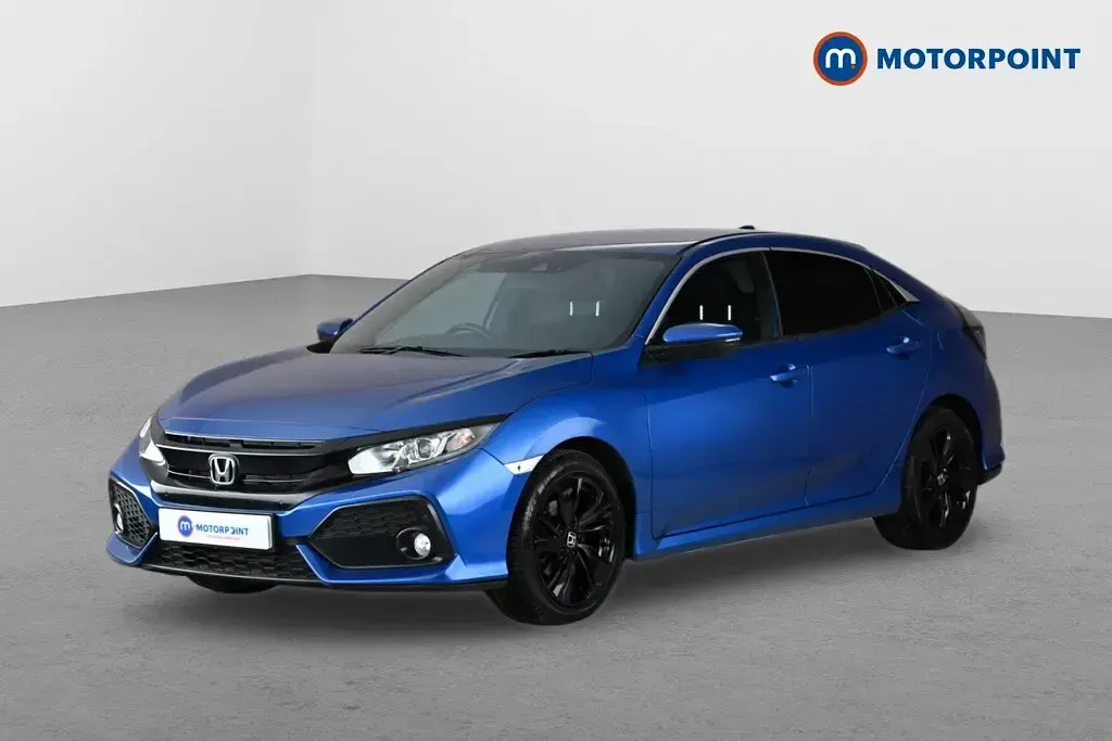 Used Honda Civic SR 2018 Blue Hatchback