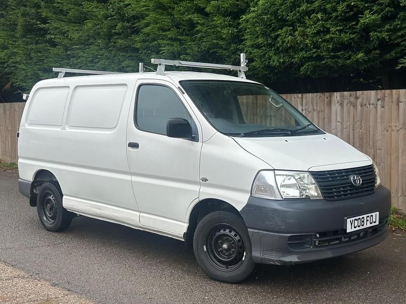 White Used 2008 Toyota HiAce MPV | £3,495 (Good price) - Image 1/4