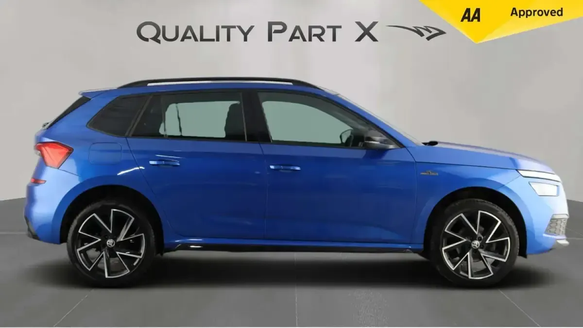 Used Skoda Kamiq Monte Carlo 110 HP (80 kW) 2023 Blue SUV