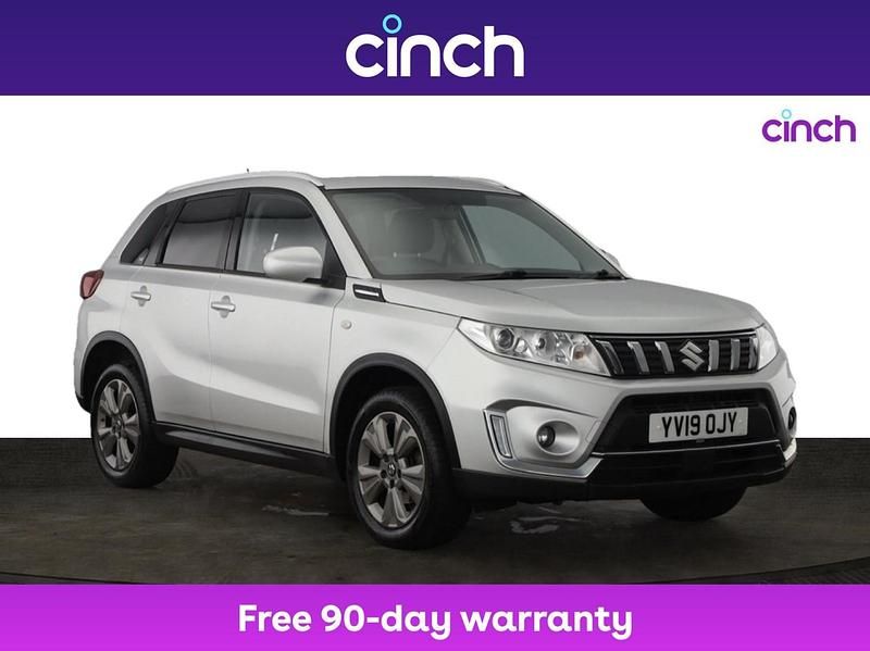 Silver Used 2019 Suzuki Vitara SZ-T SUV | £11,199 (Good price) - Image 1/3