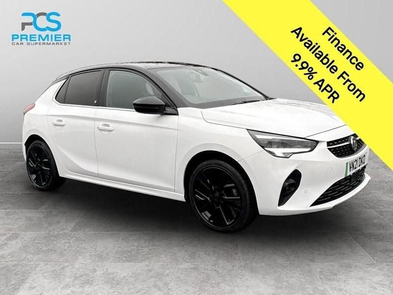 Used Vauxhall Corsa-e Elite 100 kW (136 HP) 2021 White Hatchback
