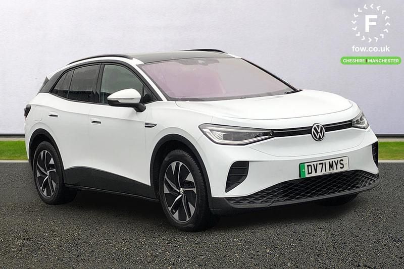 White Used 2021 VW ID.4 Pro Performance SUV | £19,299 (Fair price) - Image 1/4