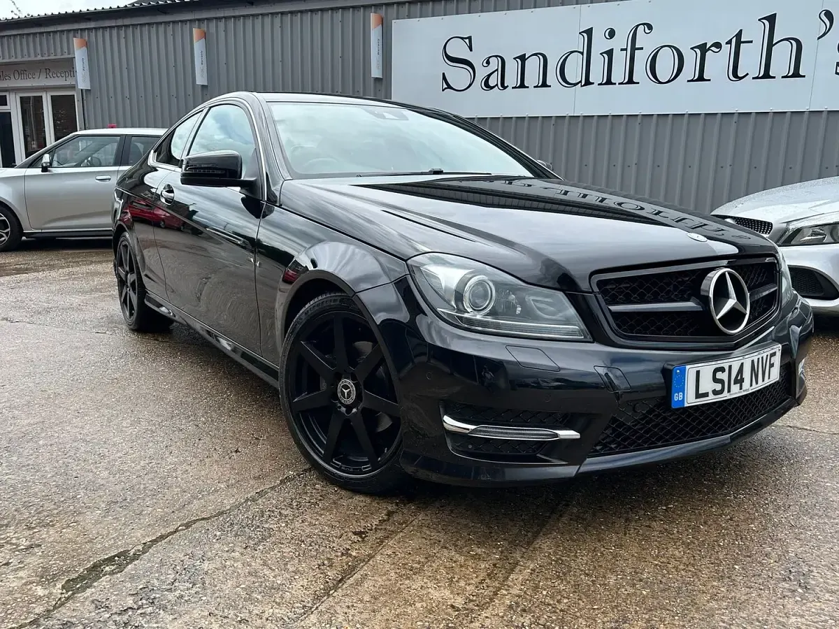 Used Mercedes C250 Sport Edition 204 HP (150 kW) 2014 Black Coupe