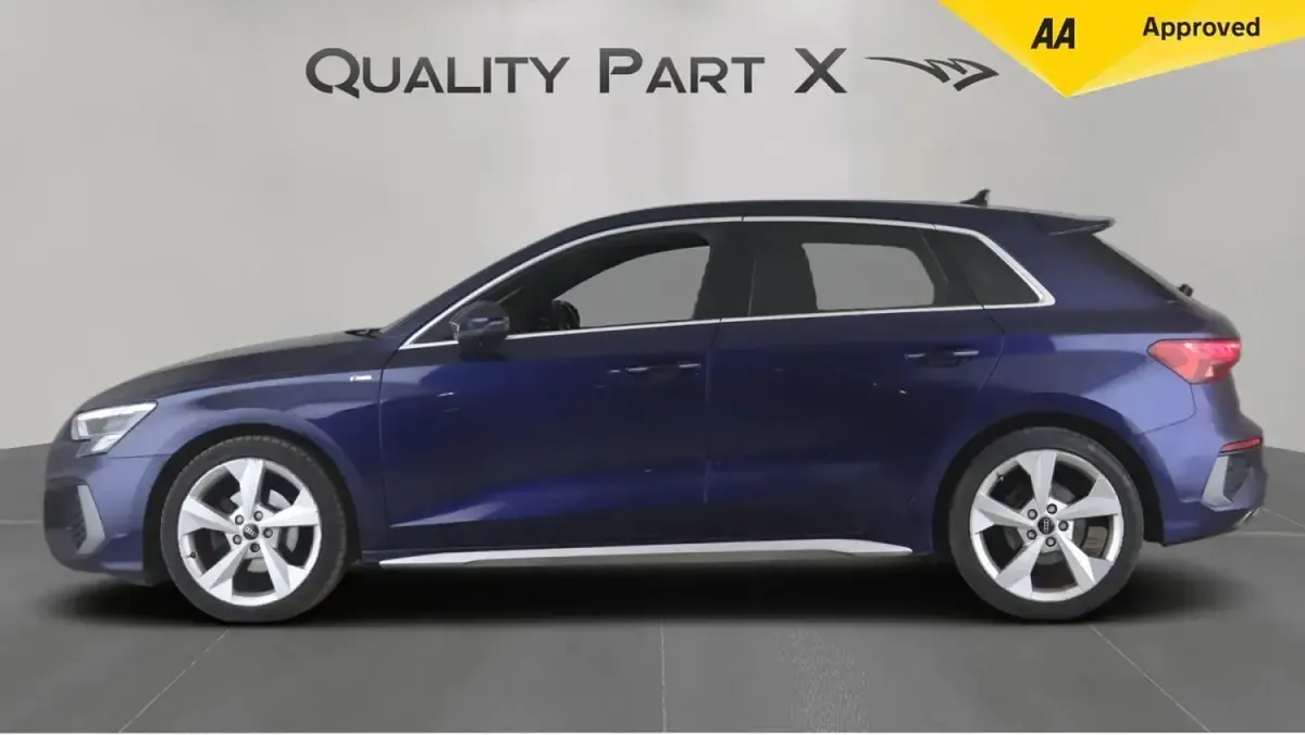 Used Audi A3 Sportback S-Line 110 HP (80 kW) 2023 Blue Hatchback