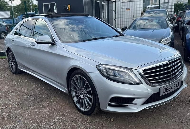 Silver Used 2015 Mercedes S350L AMG line Sedan | £13,995 (Good price) - Image 1/4