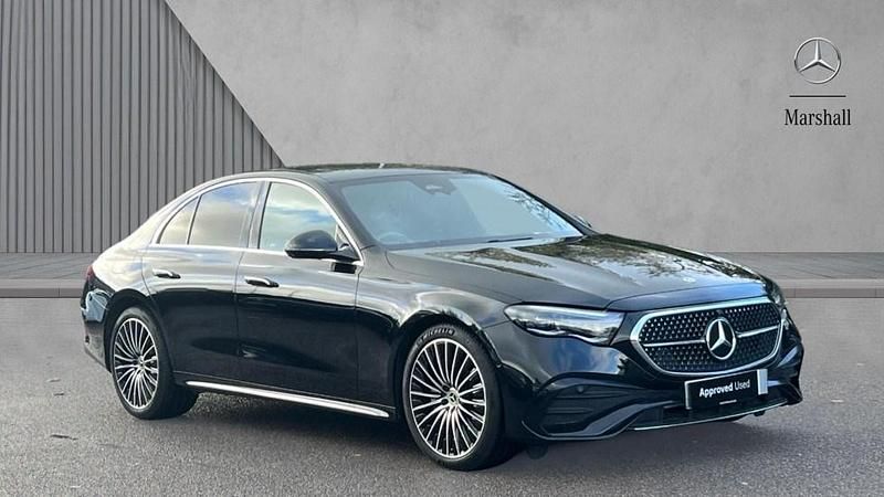 Black Used 2023 Mercedes E200 AMG Line Premium Plus Sedan | £45,880 - Image 1/4