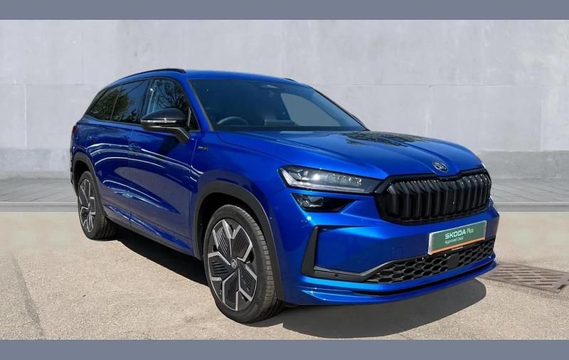 Blue Used 2025 Skoda Kodiaq SportLine SUV | £35,300 (A bit pricey) - Image 1/4