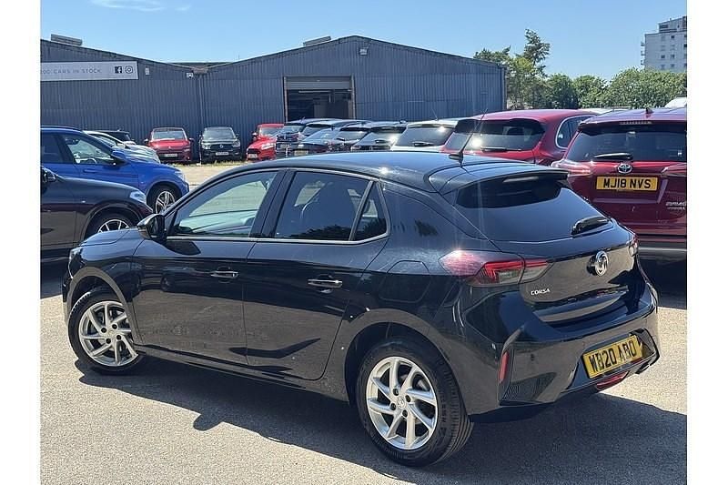Used Vauxhall Corsa SRi 100 HP (73 kW) 2020 Black Hatchback