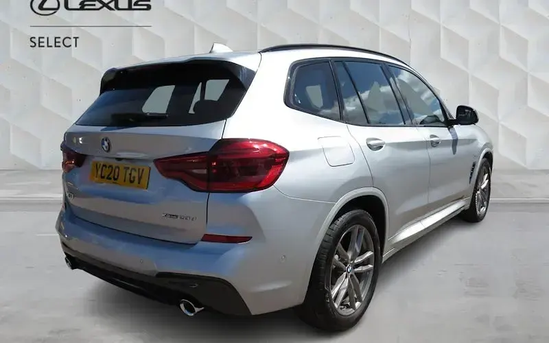 Used BMW X3 M Sport 190 HP (139 kW) 2020 Silver SUV