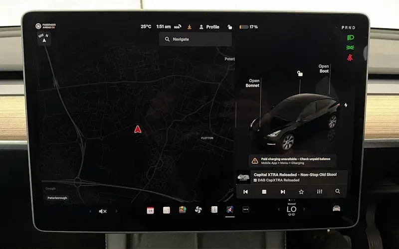 Used Tesla Model Y Standard Range 219 kW (299 HP) 2022 Black SUV