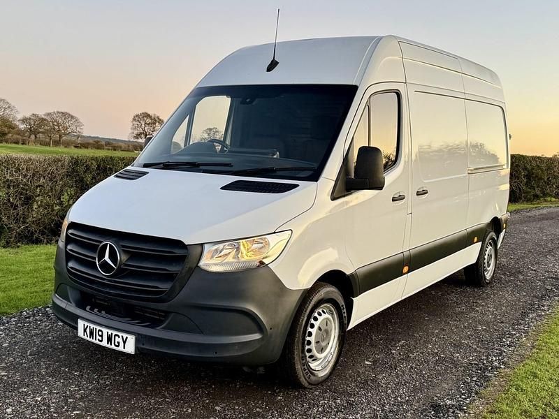 White Used 2019 Mercedes Sprinter Van | £13,950 (Good price) - Image 1/4