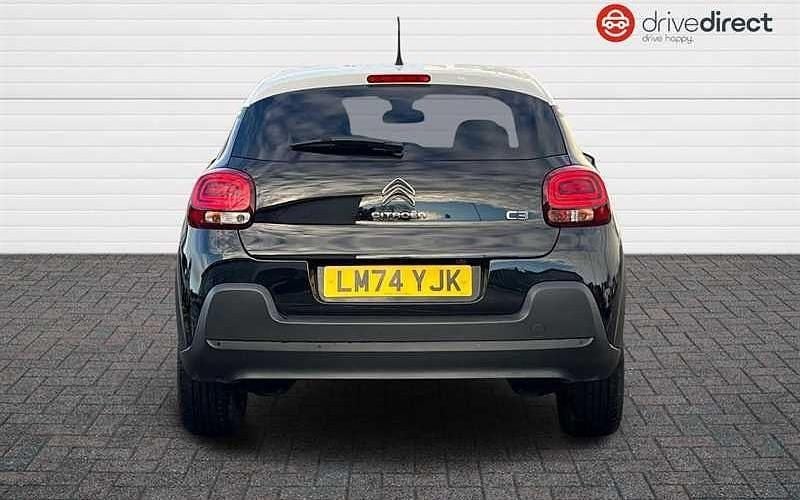 Used Citroën C3 PureTech 110 HP (80 kW) 2024 Black Hatchback