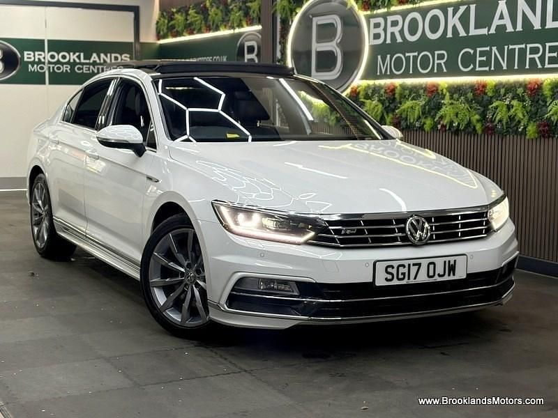 Used VW Passat R-line 2017 White Sedan