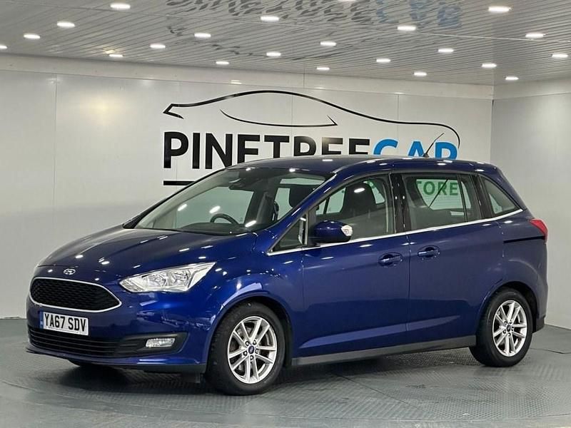 Used Ford Grand C-Max Zetec 125 HP (91 kW) 2018 Blue MPV